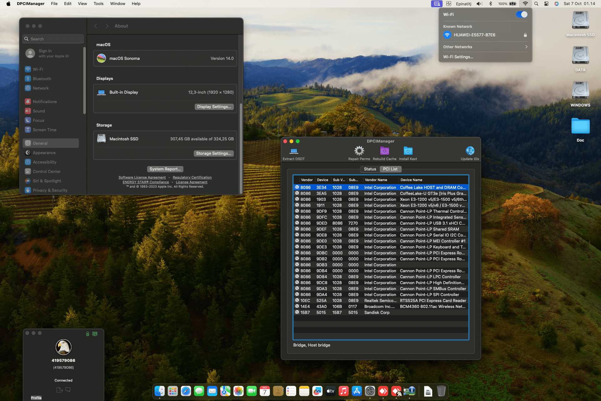 Dell Latitude 7200 Tablet 2 In 1 2nd [WhiskeyLake   Intel UHD 620 + ALPS USB]   OpenCore 1